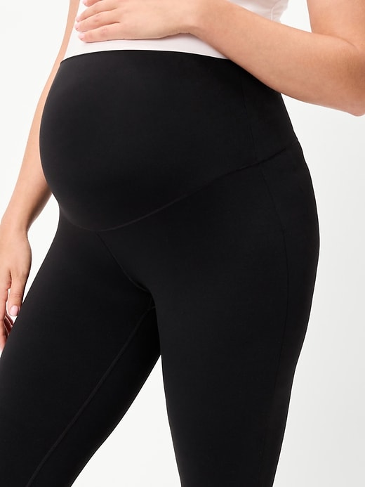 L'image numéro 5 présente Legging évasé StudioSmooth à panneau couvrant de maternité