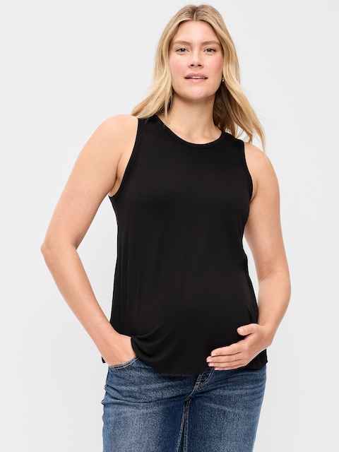 CAMISOLE DÉCONTRACTÉE À ENCOLURE HAUTE DE MATERNITÉ