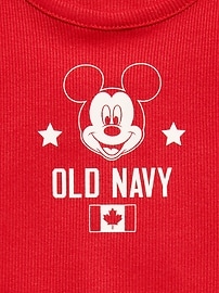 Image number 5 showing, Old Navy x Disney Mickey Mouse Ribbed Tank Top for Girls
