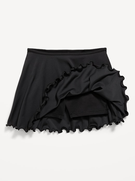 L'image numéro 2 présente Jupe-short à volants à taille haute StudioSmooth pour fille