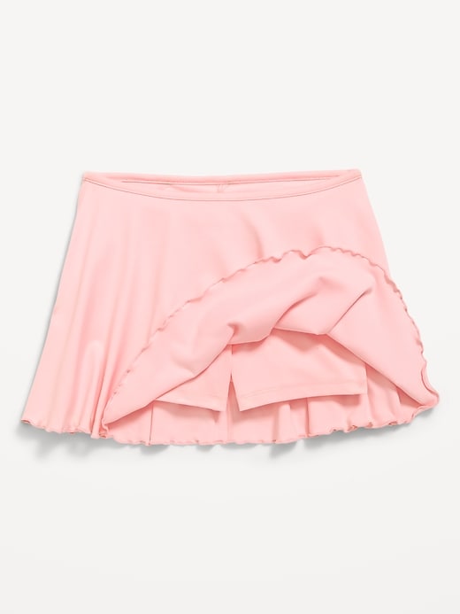 L'image numéro 5 présente Jupe-short à volants à taille haute StudioSmooth pour fille