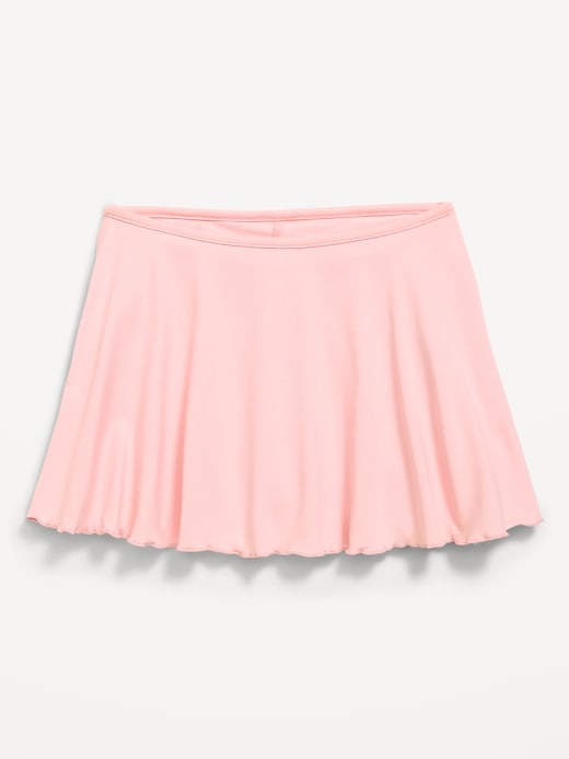 L'image numéro 4 présente Jupe-short à volants à taille haute StudioSmooth pour fille