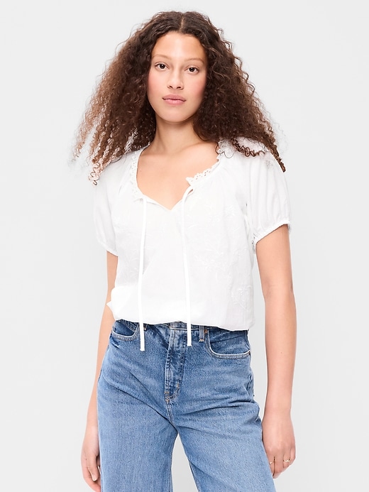 Image number 4 showing, Bubble Hem Top