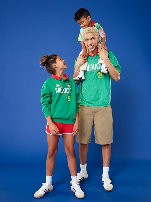 L'image numéro 3 présente T-shirt en jersey à col Coupe du monde de la FIFA 26™, Mexique pour Homme