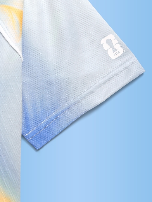 L'image numéro 3 présente T-shirt en jersey à col Coupe du Monde de la FIFA 26™, Argentine pour enfant