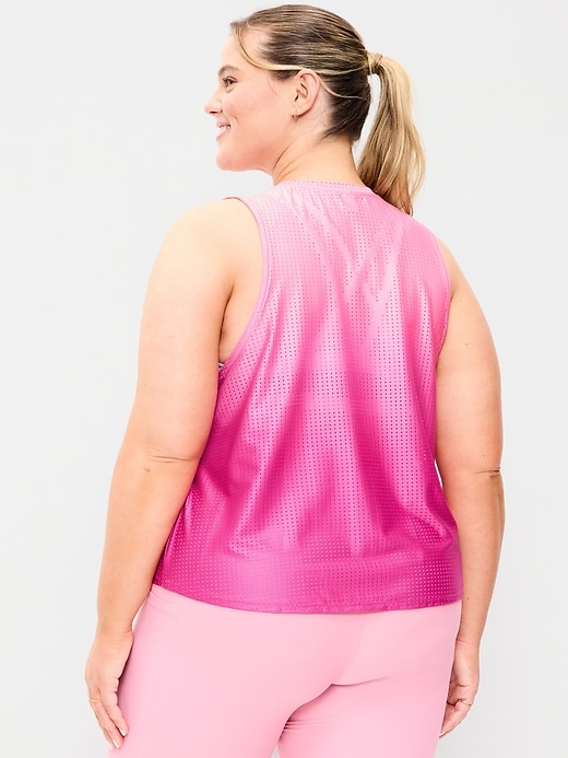 Image number 8 showing, Mesh Muscle Tank Top