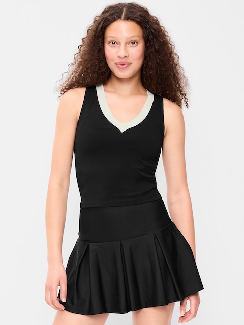 CAMISOLE COURTE STUDIOSMOOTH MODE TENNIS