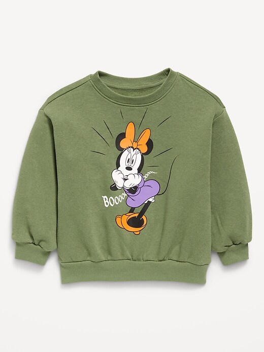 Image number 1 showing, Disney© Minnie Mouse Graphic Sweatshirt for Toddler Girls