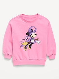 Image number 1 showing, Disney© Minnie Mouse Graphic Sweatshirt for Toddler Girls
