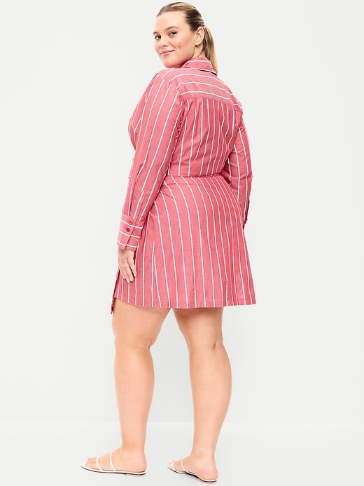Image number 10 showing, Wrap Mini Shirt Dress