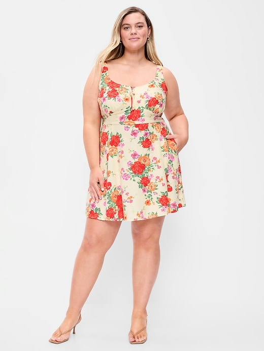 Image number 6 showing, Fit & Flare Cami Mini Dress