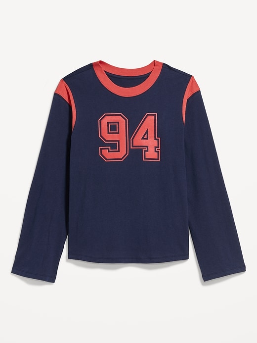 Image number 5 showing, EveryWear Long-Sleeve Graphic T-Shirt