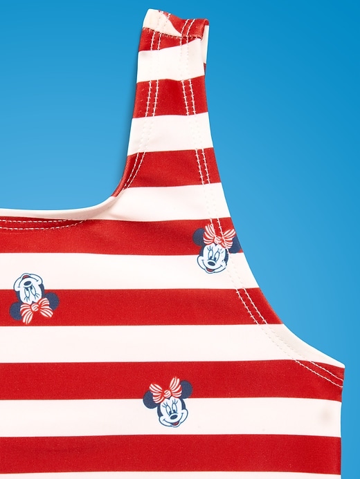 Image number 2 showing, Old Navy x Disney Minnie Mouse One-Piece Swimsuit for Toddler Girls