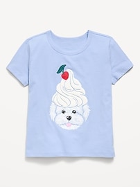 Image number 1 showing, Short-Sleeve Graphic T-Shirt for Girls