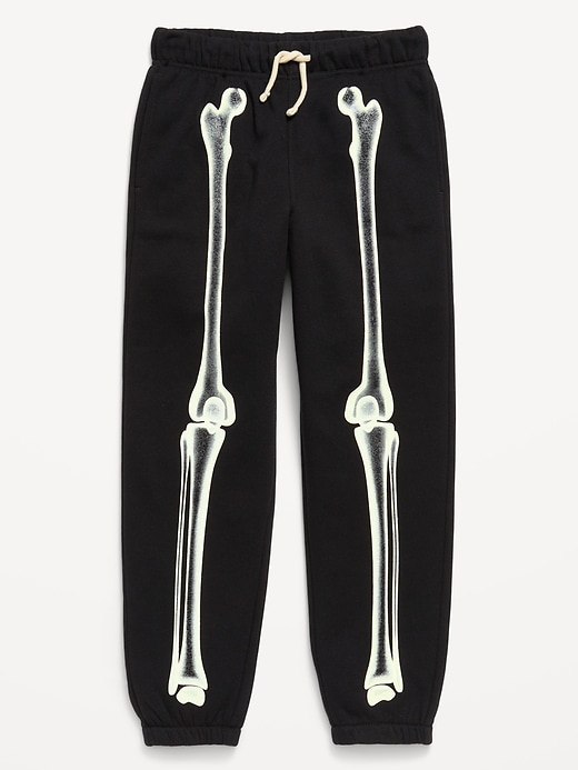 Image number 1 showing, Favorite Fleece Baggy Graphic Jogger Sweatpants for Boys