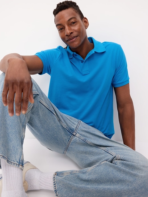 Classic Fit Pique Polo | Old Navy