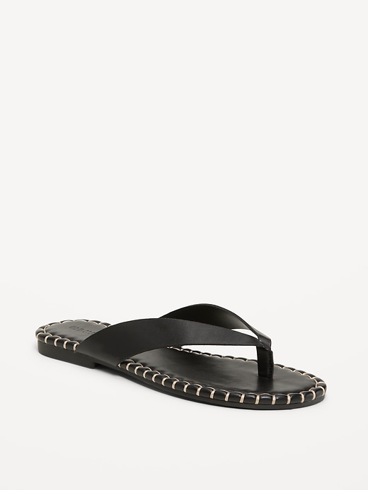 Image number 1 showing, Whipstich Flip-Flops for Women