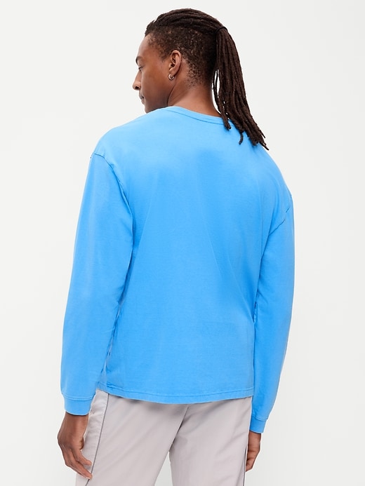 L'image numéro 2 présente T-shirt épais ample à imprimé
