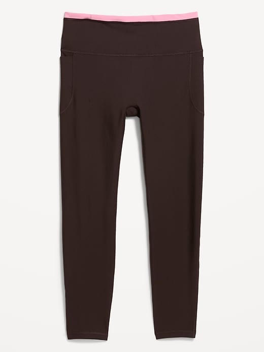 Image number 2 showing, Extra-High Waisted PowerSoft Boundless 7/8 Pocket Leggings – No Front Seam