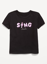 Image number 1 showing, Short-Sleeve Graphic T-Shirt for Girls