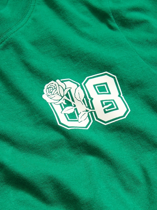 L'image numéro 3 présente T-shirt passe-partout à imprimé à manches longues