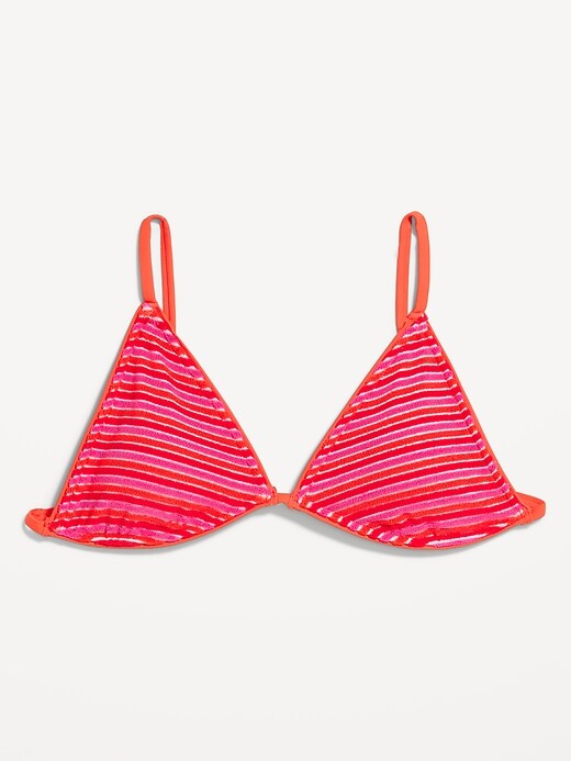 L'image numéro 4 présente Haut de bikini noué au dos
