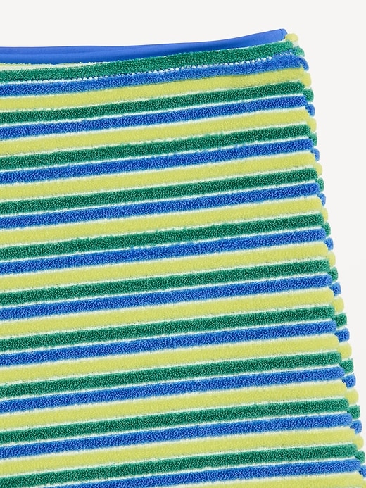 L'image numéro 9 présente Short court de maillot de bain rétro à taille haute