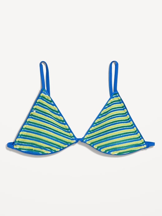 L'image numéro 4 présente Haut de bikini noué au dos
