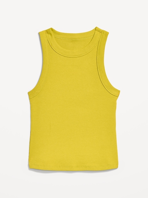 L'image numéro 3 présente Camisole courte moulante