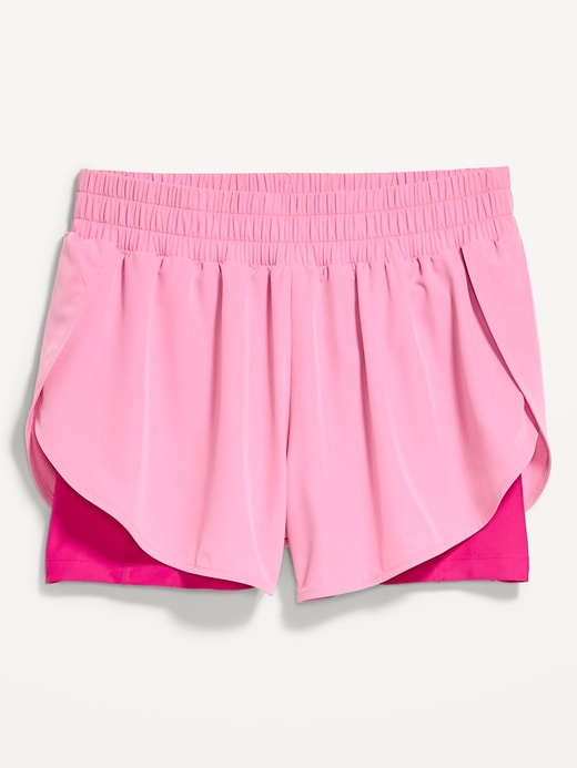 Image number 7 showing, High-Waisted StretchTech 2-In-1 Run Shorts