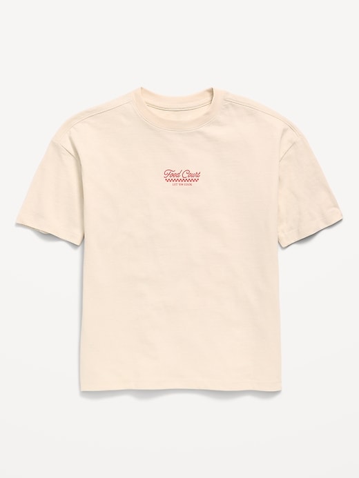 Image number 1 showing, Oversized Short-Sleeve Graphic T-Shirt for Boys