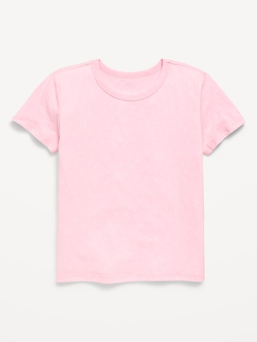 Image number 1 showing, Softest Printed Short-Sleeve T-Shirt for Girls