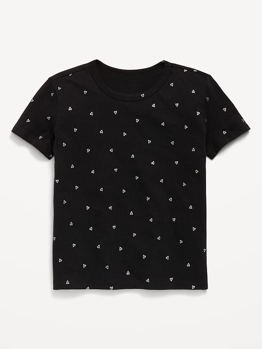 Image number 1 showing, Softest Printed Short-Sleeve T-Shirt for Girls