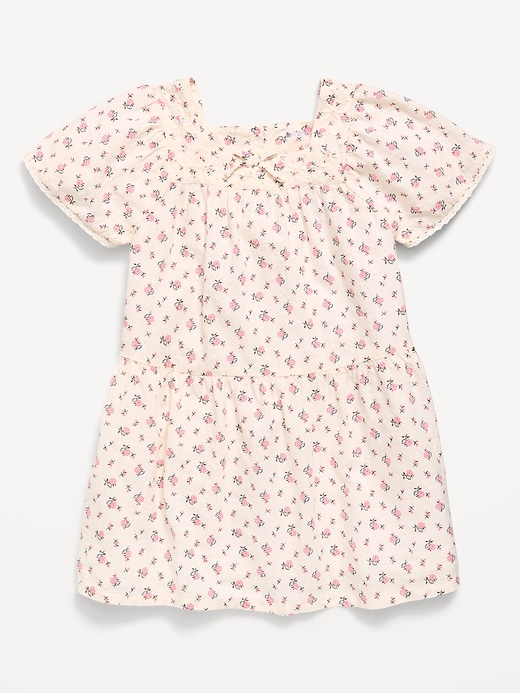 Image number 1 showing, Printed Short-Sleeve Dress for Toddler Girls