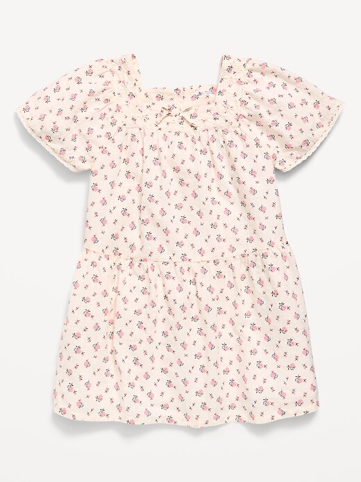 Image number 2 showing, Printed Short-Sleeve Dress for Toddler Girls