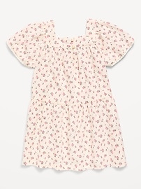 Image number 3 showing, Printed Short-Sleeve Dress for Toddler Girls
