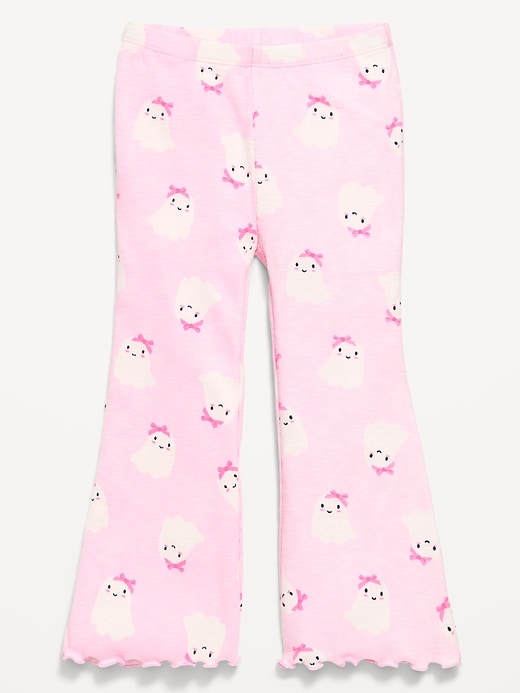 Image number 1 showing, Ribbed Flared Leggings for Toddler Girls