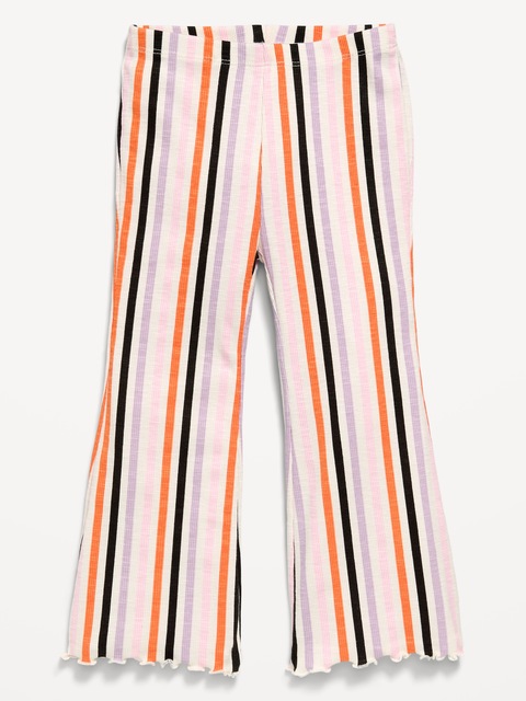 Ribbed Flared Leggings for Toddler Girls