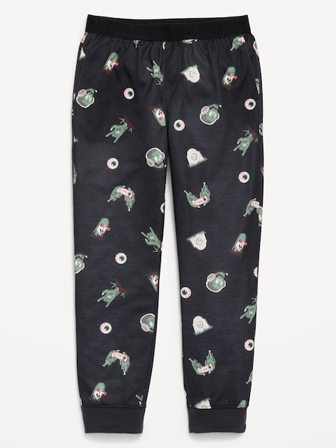 Printed Jersey-Knit Pajama Jogger Pants for Boys