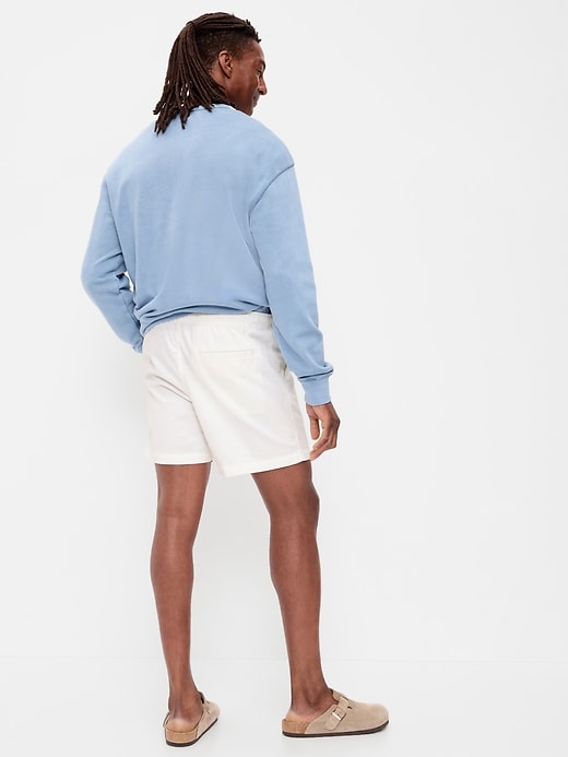 Image number 3 showing, Twill Jogger Shorts -- 5-inch inseam