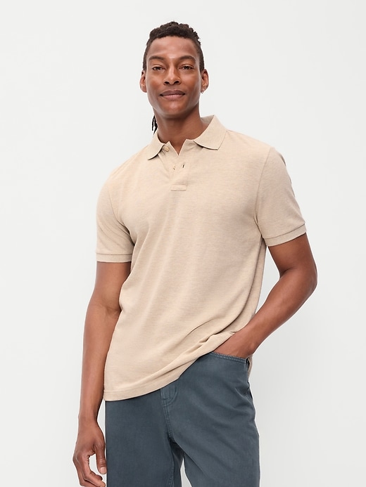 Image number 1 showing, Classic Fit Pique Polo