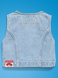 Image number 5 showing, Old Navy x Pixar Toy Story Western Denim Vest for Toddler Girls