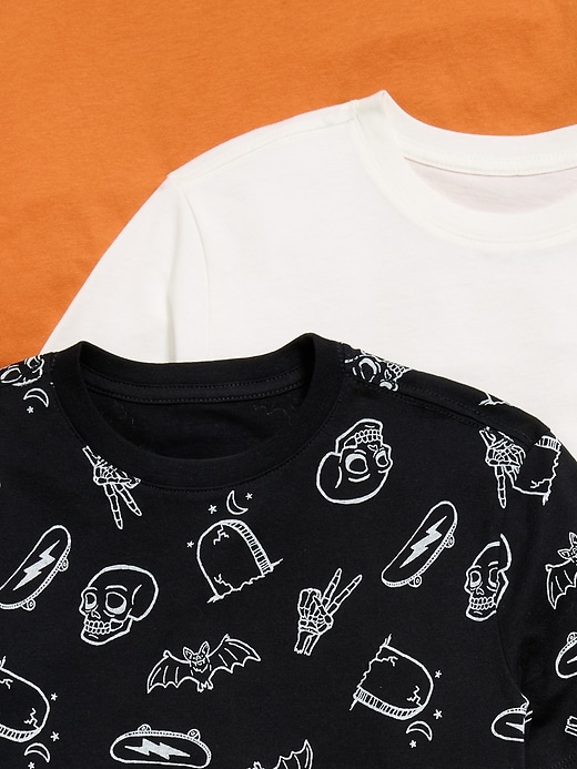 Image number 2 showing, Softest Short-Sleeve T-Shirt 3-Pack for Boys