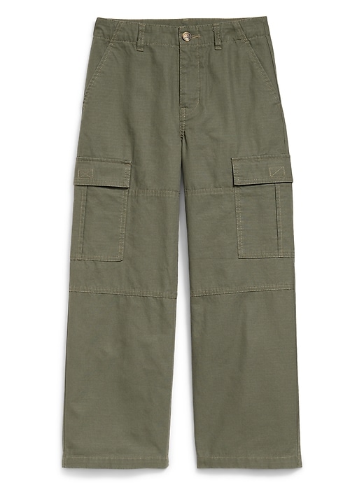 L'image numéro 1 présente Pantalon cargo indéchirable coupe généreuse pour garçon