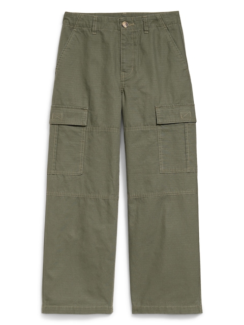Baggy Cargo Ripstop Pants for Boys