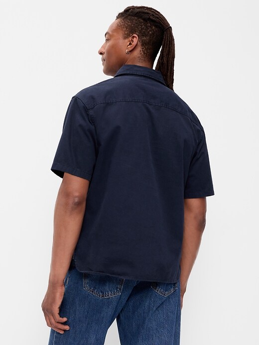 Image number 2 showing, Loose Popover Work Shirt