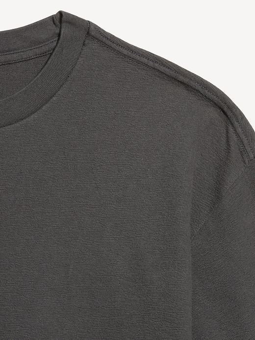 Image number 4 showing, Oversized Heavyweight Garment-Washed T-Shirt