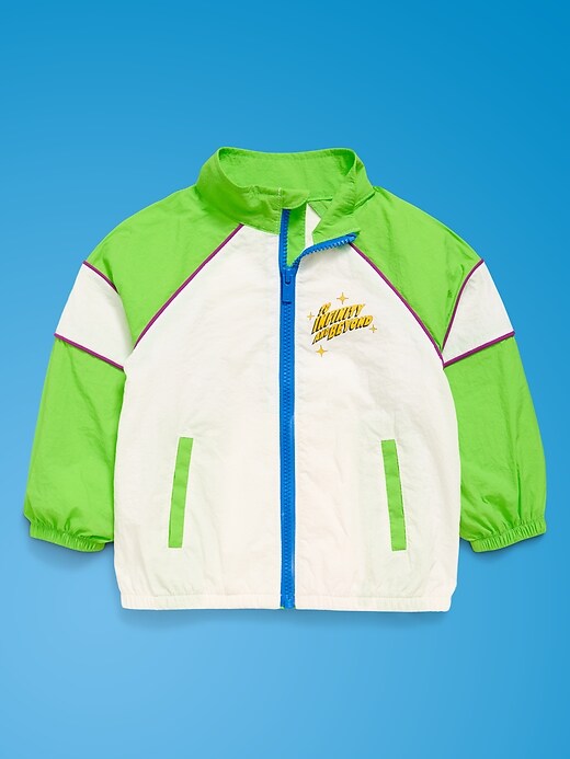 Image number 3 showing, Old Navy x Pixar Toy Story Full-Zip Windbreaker for Toddler Boys