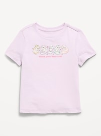 Image number 1 showing, Disney© Princesses Graphic T-Shirt for Toddler Girls