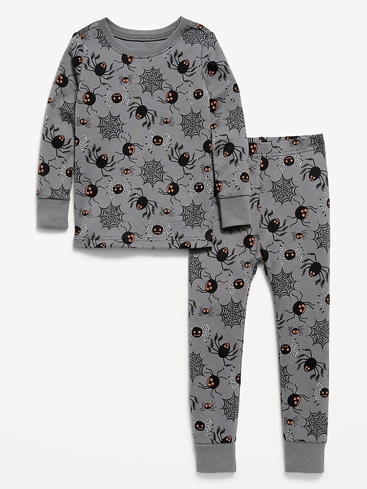 Image number 1 showing, Printed Snug-Fit Pajama Set for Toddler & Baby